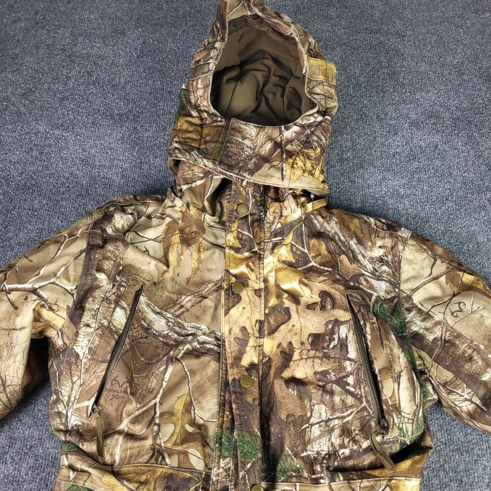 Cabelas For Kids Realtree Xtra Camo Insulated Hunting Coveralls Size Large L